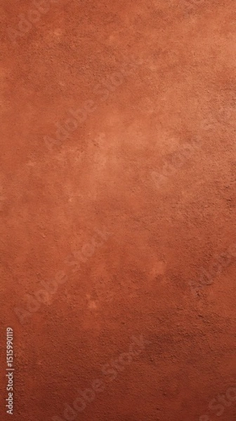 Obraz Flat Background Terracotta Colored Clay Surface Slightly Rough Clean Texture
