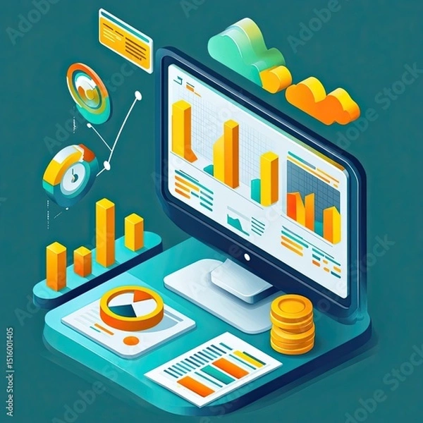 Obraz E-commerce Growth Tools scaling operations, optimizing marketing, analyzing trends, improving logistics, boosting sales, automating processes, supporting online expansion