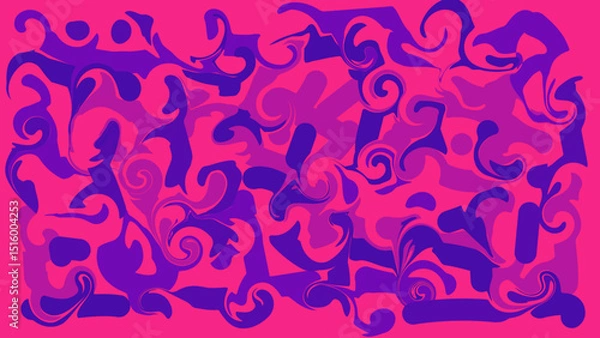 Obraz Abstract liquid background sticky texture red purple color