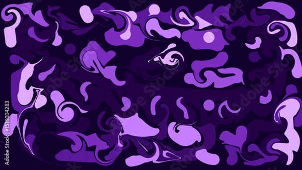 Obraz Abstract liquid background sticky texture purple color