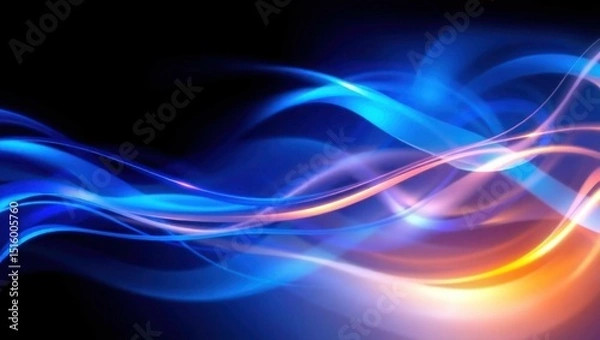 Obraz abstract blue background