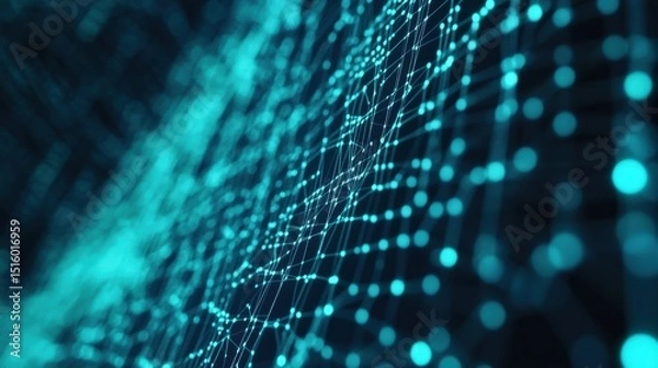 Fototapeta Artificial Intelligence Analyzing Big Data Streams U A Image 2 JPEG