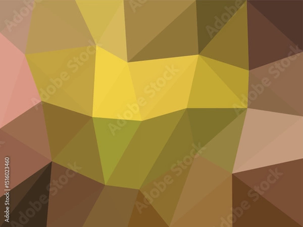 Obraz Warm Polygon Abstract Background