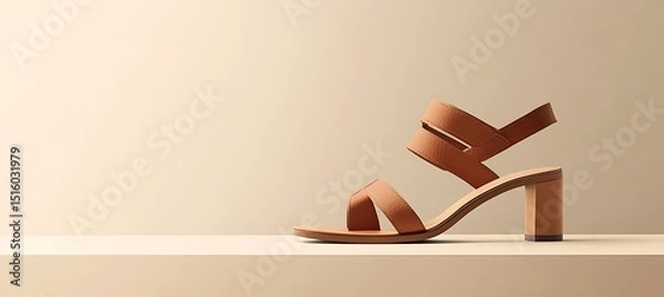 Obraz Step into Summer Elegance with Our Chic Ankle-Strap Sandal – Style Meets Comfort