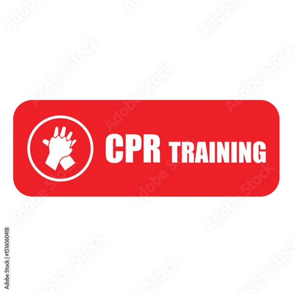 Fototapeta heart cpr medical icon vector design	