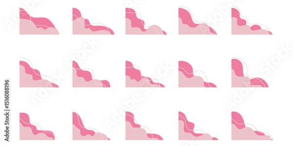 Obraz Aesthetic Blob Corner