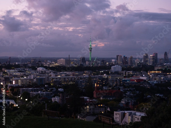 Obraz night view of the city