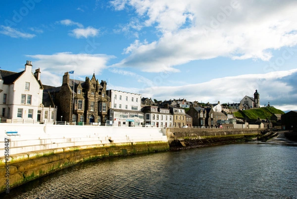Fototapeta Macduff Town and port