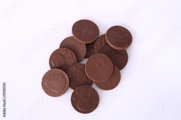Obraz chocolate coins