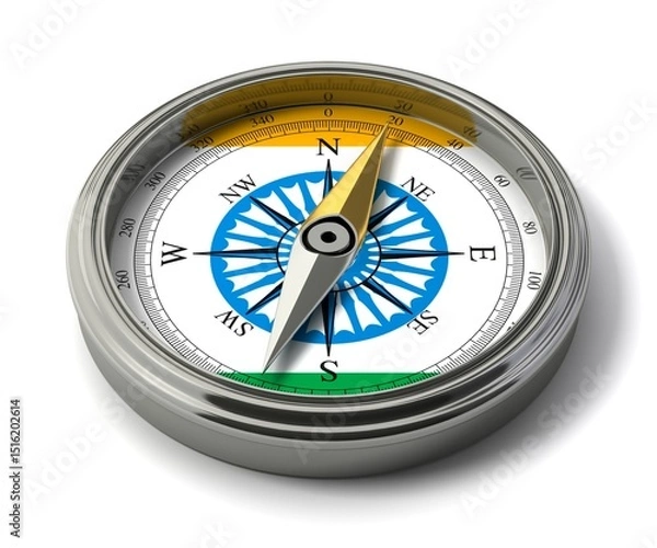 Obraz インドの方位磁針