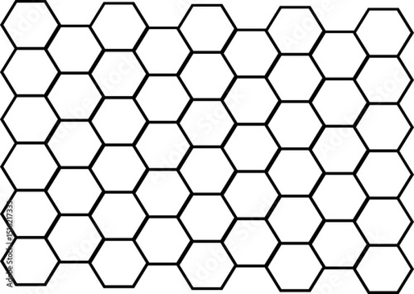 Fototapeta Honeycomb Background Vector