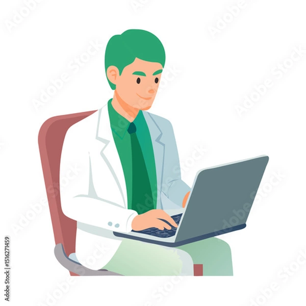 Fototapeta 多様な書類とオフィス用品の束：事務処理、管理、ビジネス組織の効率化

