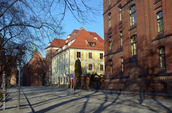 Obraz  WROCLAW,POLAND. View of Old Town. 
