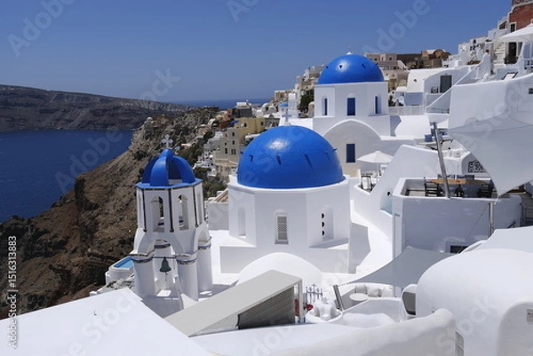 Obraz santorin Grèce 