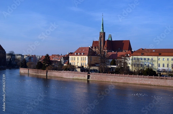 Obraz WROCLAW,POLAND. View of Old Town. 
