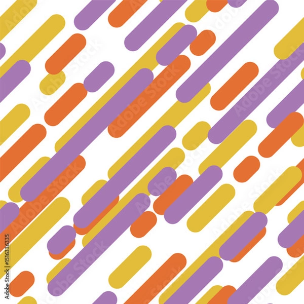 Obraz Seamless pattern with diagonal stripes. Abstract background. Vector illustration.