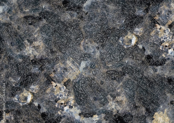 Fototapeta Abstract textured background resembling petrified wood or fossilized material with intriguing patterns