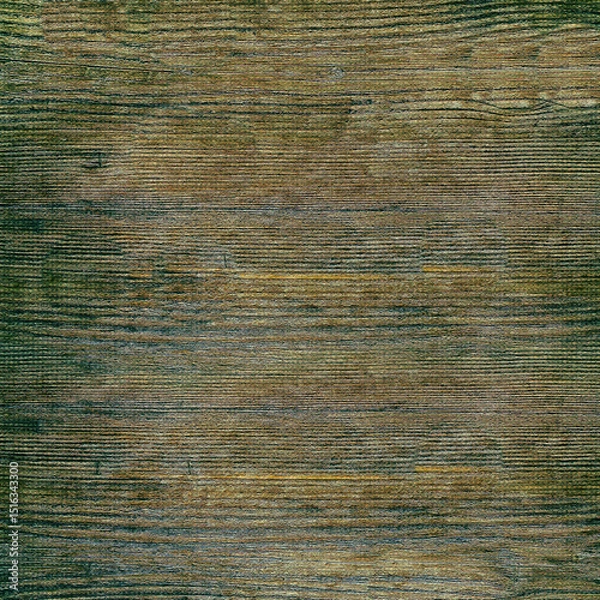 Fototapeta Weathered wood texture showing signs of aging and distress, creating rustic background