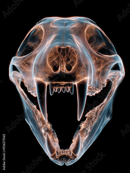 Fototapeta Print Collection: Animalistic - Instinct Series .Wildlife and digital chaos meet here