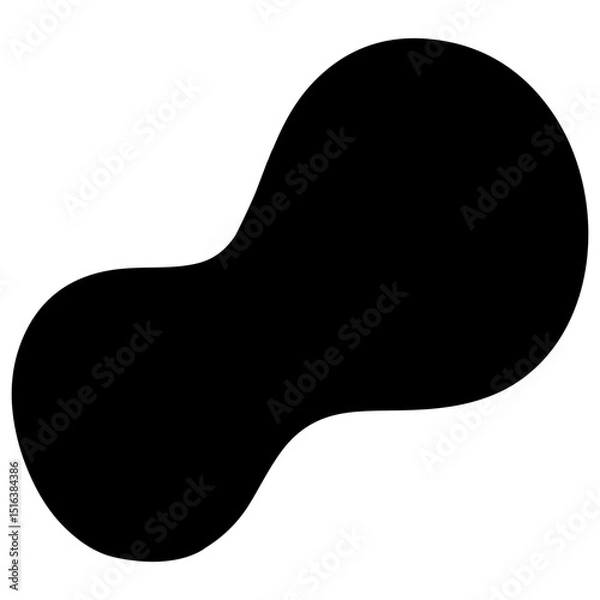 Obraz black abstract vector illustration