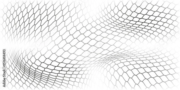 Obraz Mesh texture for fishing nets. Seamless pattern for sportswear or soccer goal, volleyball net, basketball hoop