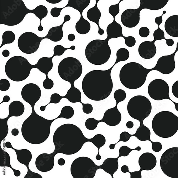 Fototapeta Beautiful structure DNA molecules. Vector background