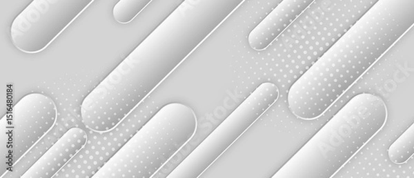 Fototapeta Abstract red gradient dynamic background with halftone, modern wallpaper