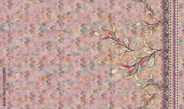 Fototapeta seamless pattern design texture background
