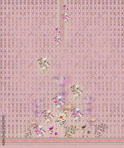 Fototapeta seamless pattern design texture background
