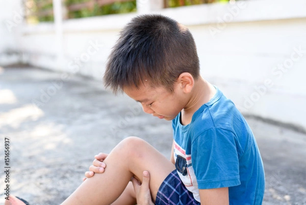 Obraz Boy pain and cry
