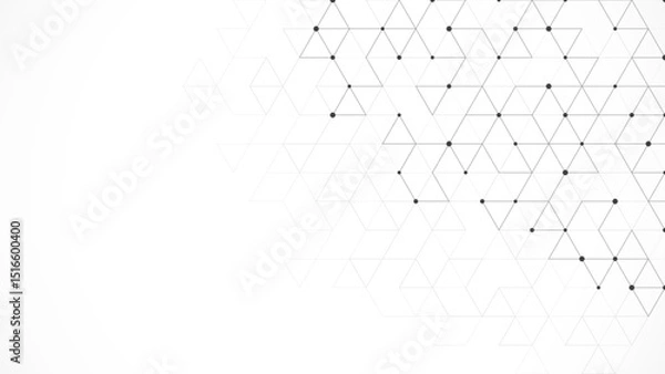 Obraz Creative idea of modern design with abstract geometric background. Minimalistic vector texture with linear pattern