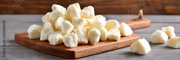 Obraz photo of delicious artisanal cheese curds 
