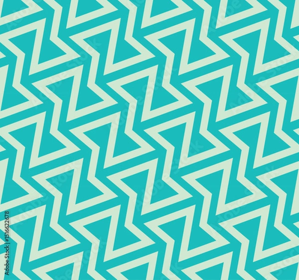 Fototapeta Abstract seamless geometric pattern with triangular shapes -vector eps8