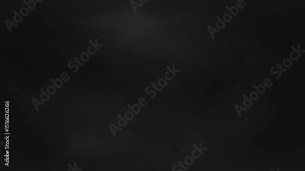 Fototapeta Abstract Matte Black Texture with Shadow Play