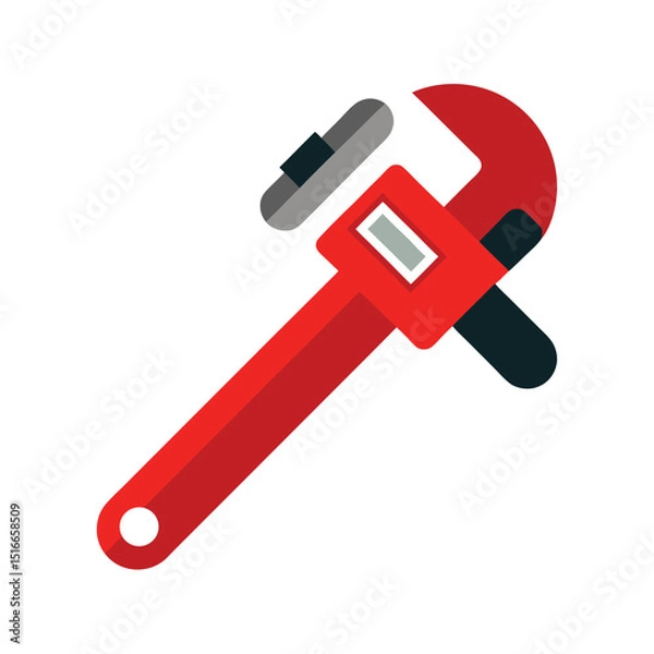 Fototapeta wrench and screwdriver