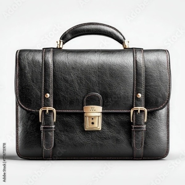 Obraz Showcasing the Elegant Briefcase Essential Luxury for the Modern Business Professional