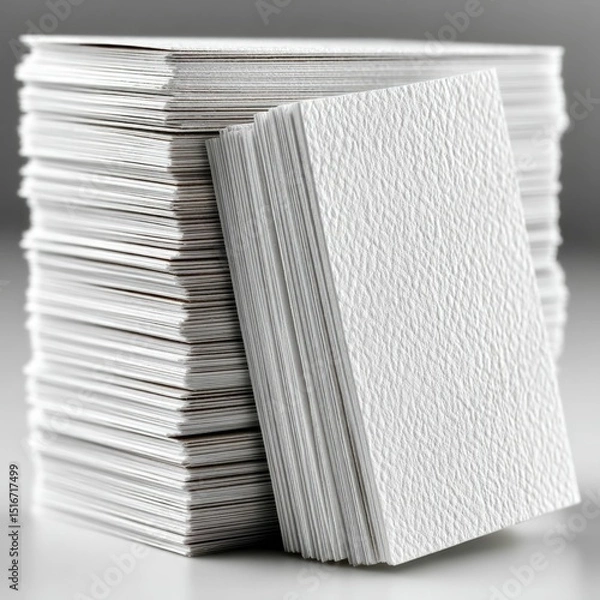 Obraz Creating Professional Business Cards Office Graphic Design Corporate Environment Close-up Fin Standardscale