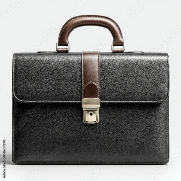 Obraz Elegant Briefcase for Financial Professionals Minimalist Design in Office Setting