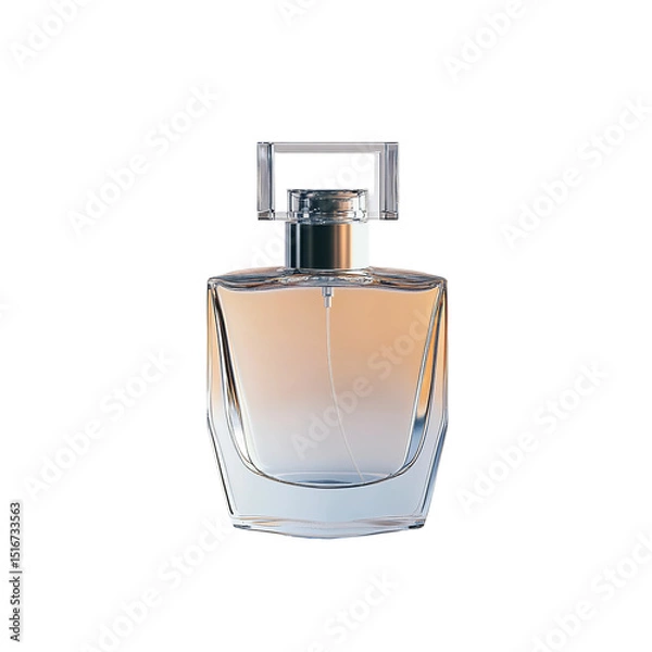 Obraz perfume bottle isolated on white