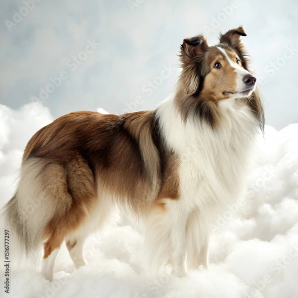 Obraz border collie puppy