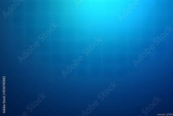 Fototapeta Abstract blue gradient background with grid pattern for design and technological applications