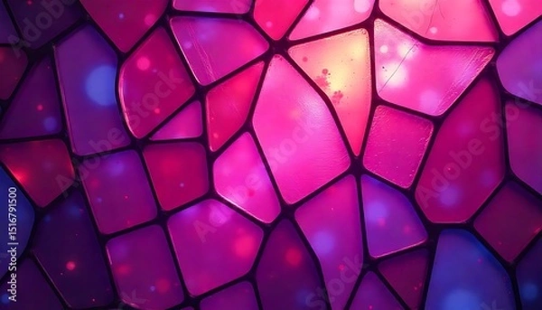 Fototapeta Vibrant Abstract Geometric Mosaic in Violet and Pink Hues

Bold Violet and Pink Abstract Geometric Art Pattern

Modern Geometric Mosaic with Bright Violet and Pink Accents

Contemporary Abstract Desig