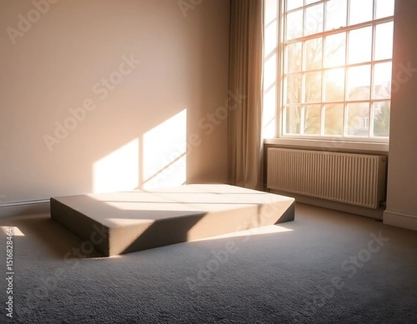 Obraz Empty Room with a Stage