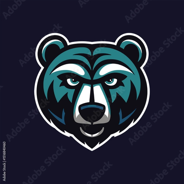 Fototapeta Fun and Playful Tiger Mascot Character with Friendly Expression for Kids Products and Educational Themes