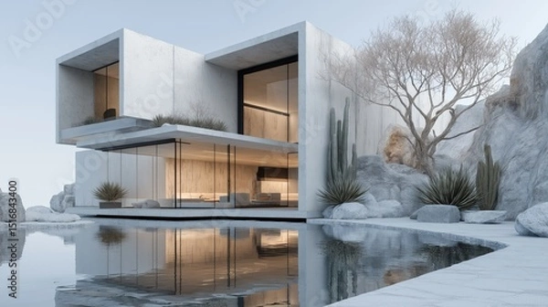Obraz house in the snow