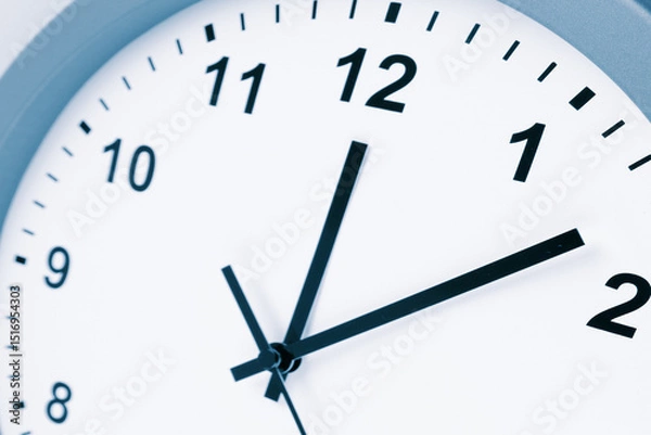 Fototapeta Clock face hands