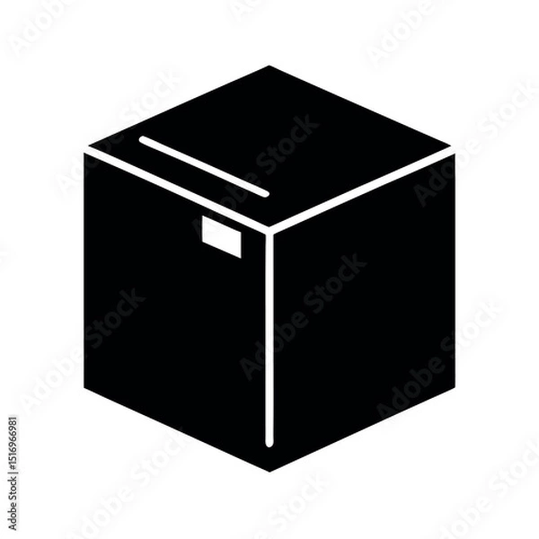 Fototapeta Minimal Cardboard Package Vector
