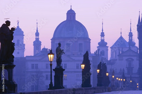 Fototapeta prague charles bridge