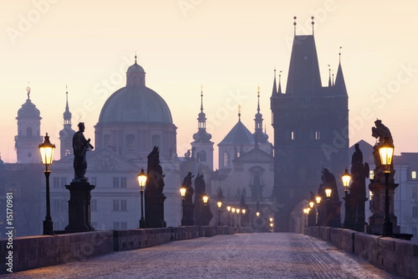 Obraz prague charles bridge