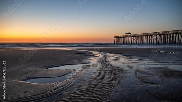 Obraz Sunrise at the beach